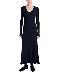 Proenza Schouler White Label Elie Ribbed Knit Dress