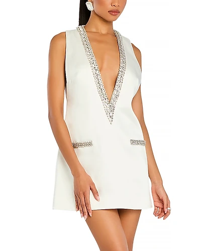 Retrofete Nancie Embellished Shift Dress
