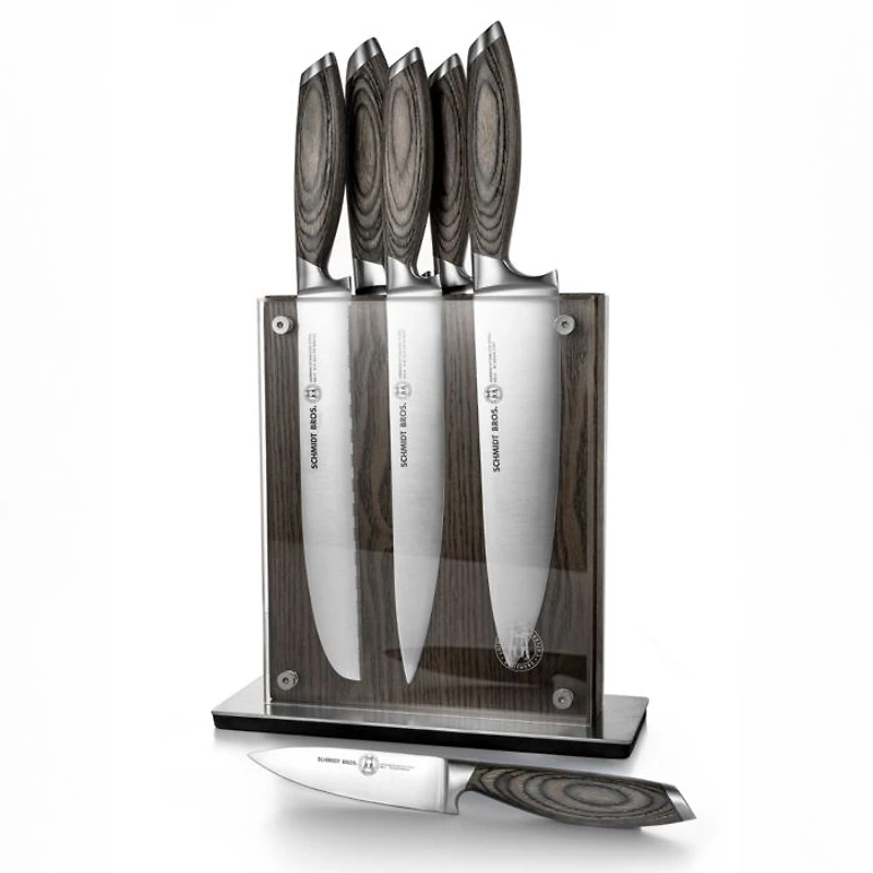 Cutlery Bonded Ash  7-Pc. Knife Block Set