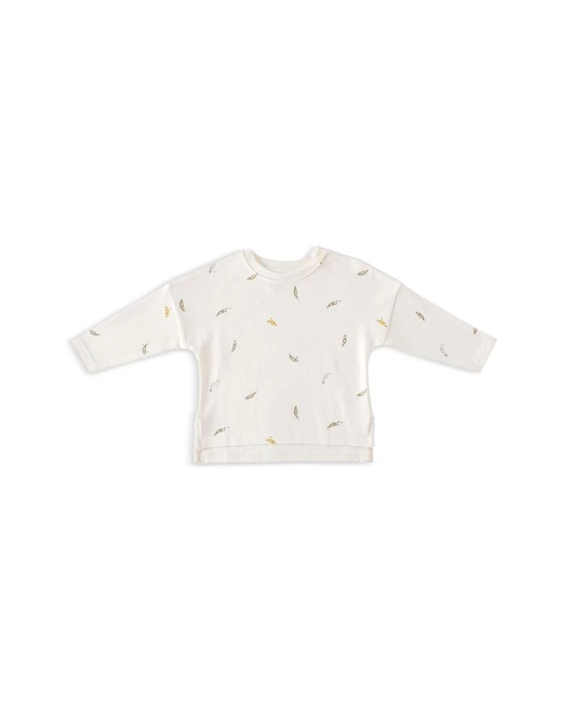 Unisex Drop Shoulder Long Sleeve Top - Baby, Little Kid