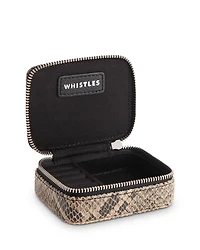 Lotta Snake Embossed Mini Jewelry Box