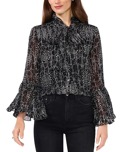 Vince Camuto Fan Sleeve Blouse