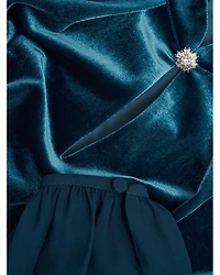 Rosalie Velvet Blouse