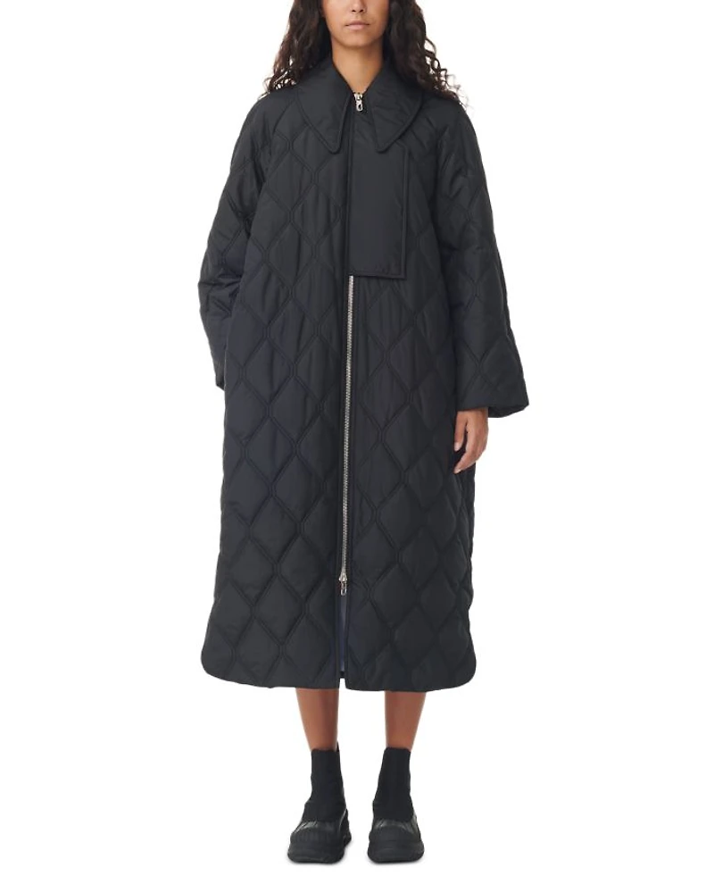 Ripstop Quilted Coat
