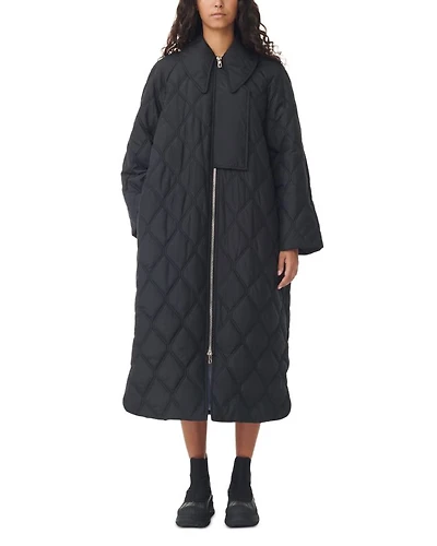Ripstop Quilted Coat