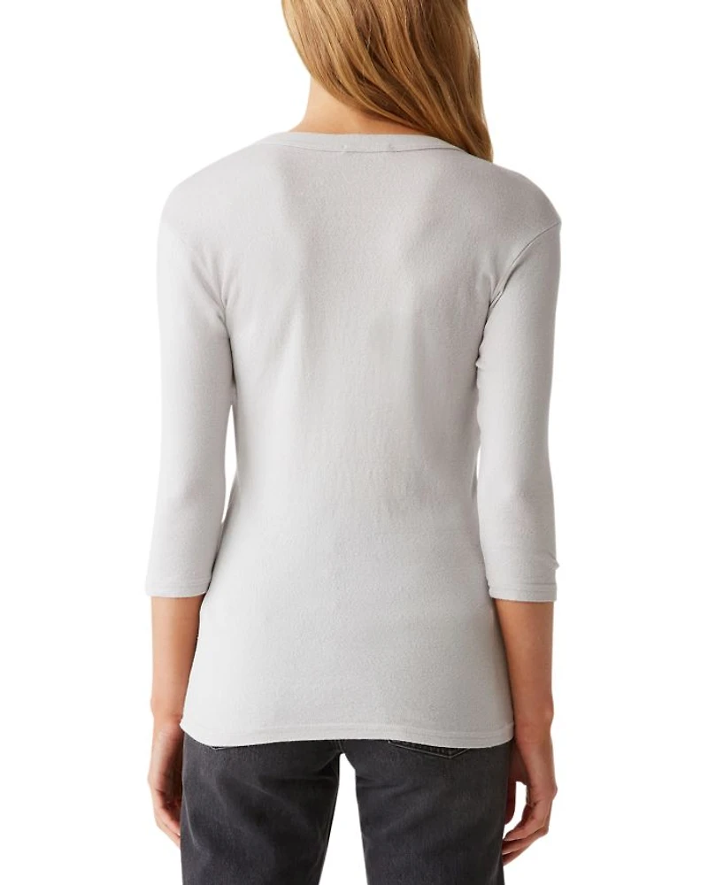 Banded Crewneck Tee