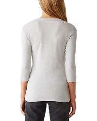Banded Crewneck Tee