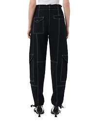 Drawstring Cargo Pants