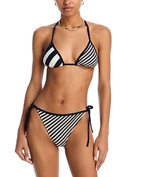 The Iris Triangle Bikini Top