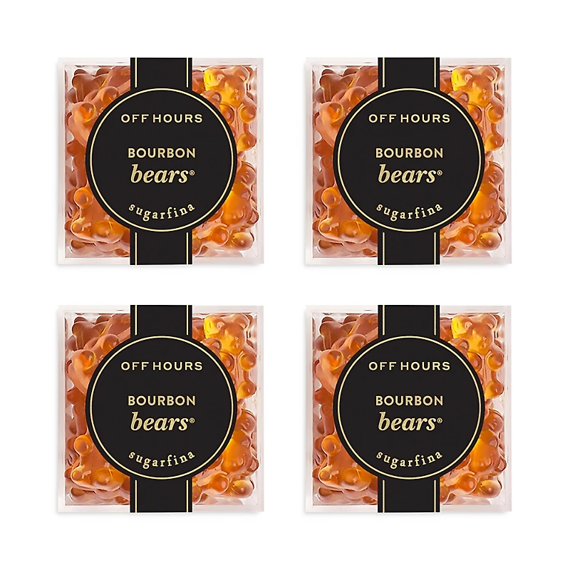 Sugarfina x Off Hours Bourbon Bears, Set of 4