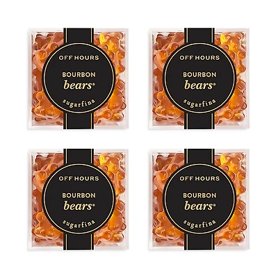 Sugarfina x Off Hours Bourbon Bears, Set of 4