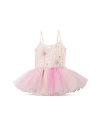 Girls' Bebe Fireworks Cotton & Nylon Tutu Dress - Baby