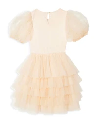 Girls' Trinket Cotton & Nylon Tutu Dress - Little Kid, Big Kid