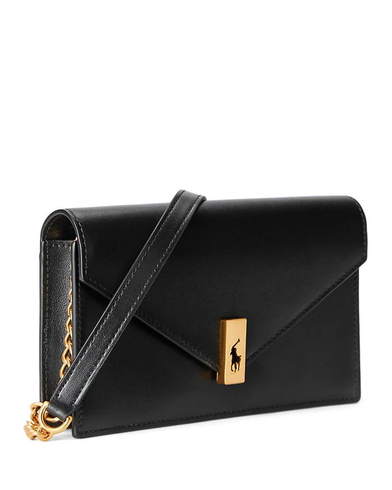 Polo ID Leather Chain Wallet & Bag
