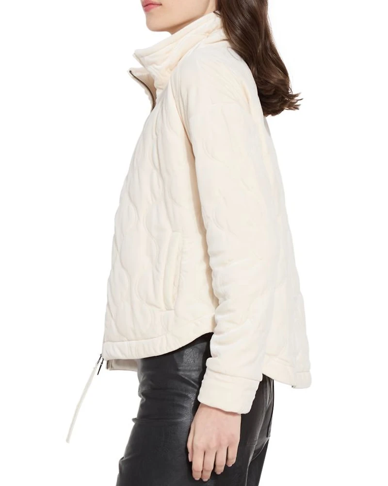 Astra Quilted Velvet Jacket