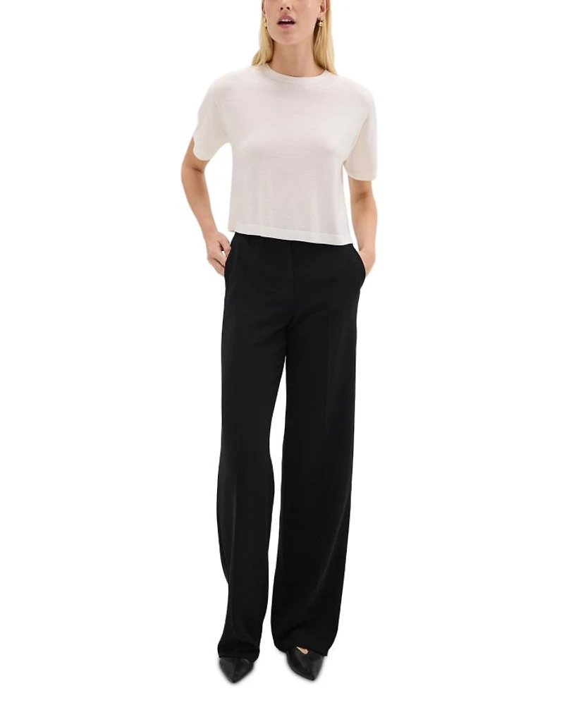 Lightweight Wool Boxy Tee