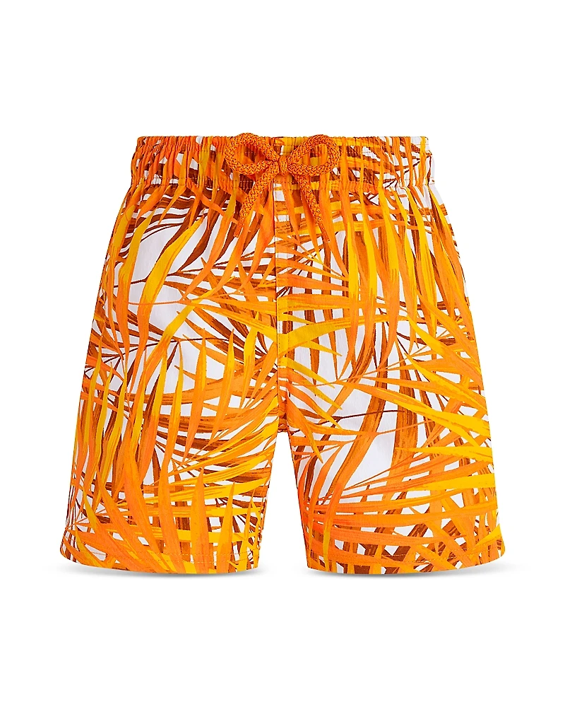Vilebrequin Boys' Jirise Printed 4 Swim Shorts - Little Kid