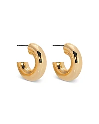 Ettika Mini Thick Classic Hoop Earrings