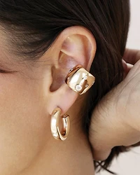 Scattered Crystal Single Chunky Ear Cuff