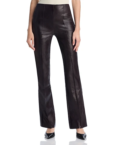 Lysse Textured Faux Leather Pants