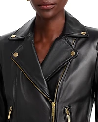 Leather Moto Jacket