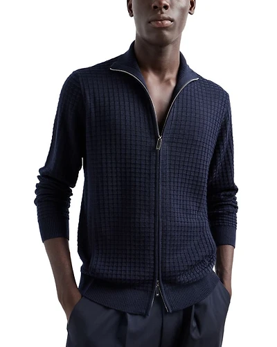 Grid Stitch Sweater