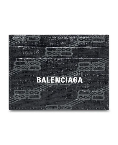 Signature Card Holder BB Monogram Coated Canvas