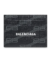 Signature Card Holder BB Monogram Coated Canvas