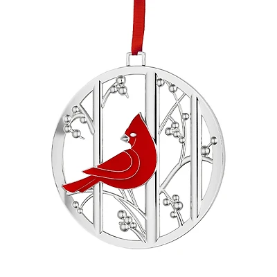 Nambe Cardinal Ornament