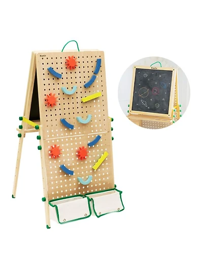Marble Run & Art Easel - Ages 3+