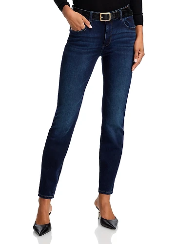 DL1961 Florence Skinny Mid Rise Instasculpt Ankle Jeans