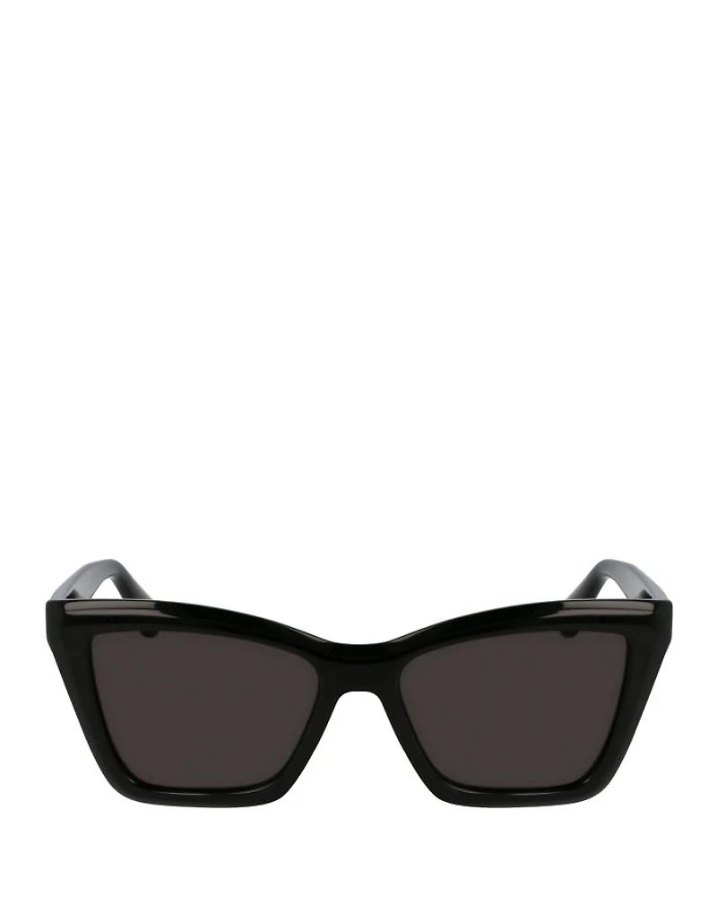 Classic Logo Rectangular Sunglasses, 53mm