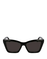 Classic Logo Rectangular Sunglasses, 53mm