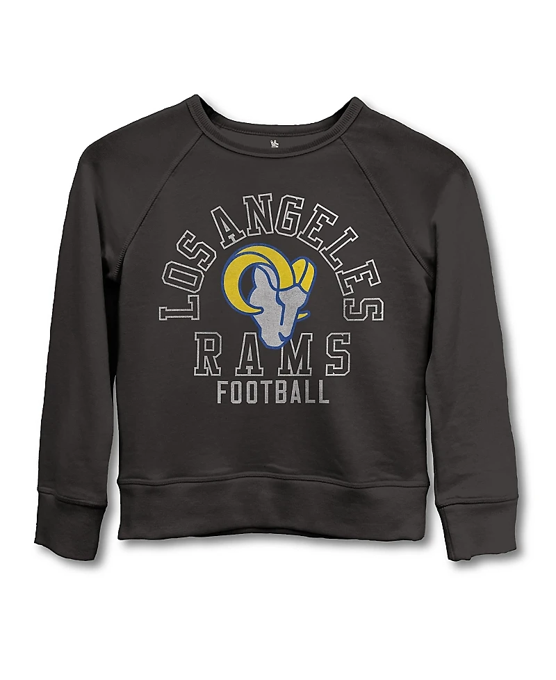Junk Food Clothing Unisex Nfl Los Angeles Rams Helmet Sweatshirt - Little Kid, Big Kid