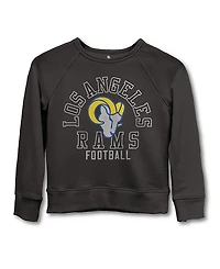 Junk Food Clothing Unisex Nfl Los Angeles Rams Helmet Sweatshirt - Little Kid, Big Kid