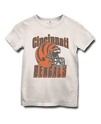 Junk Food Clothing Unisex Nfl Cincinnati Bengals Helmet Tee - Little Kid, Big Kid