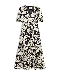 Chiltern Printed Midi Dress