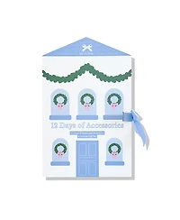 Bits & Bows Girls' 12 Days of Accessories Gift Box Set of Bows and Bracelets - Little Kid, Big Kid