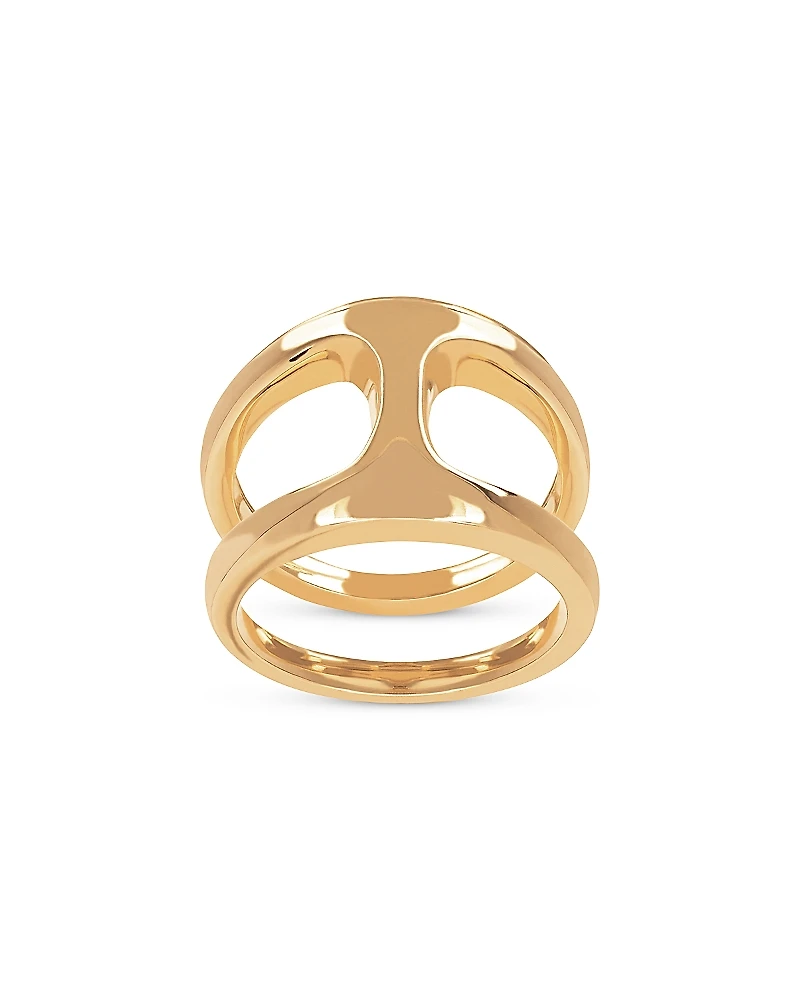 Hoorsenbuhs 18K Yellow Gold Brute Phantom Ring