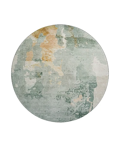 Dalyn Luxury Washable Bresca BC1 Round Area Rug, 8' x 8'