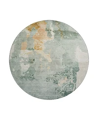 Dalyn Luxury Washable Bresca BC1 Round Area Rug, 8' x 8'