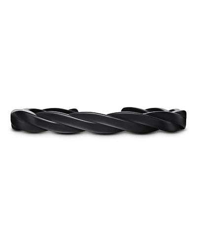 Men's DY Helios Cuff Bracelet in Black Titanium, 9mm