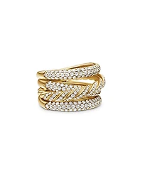 David Yurman Paveflex Four Row Ring