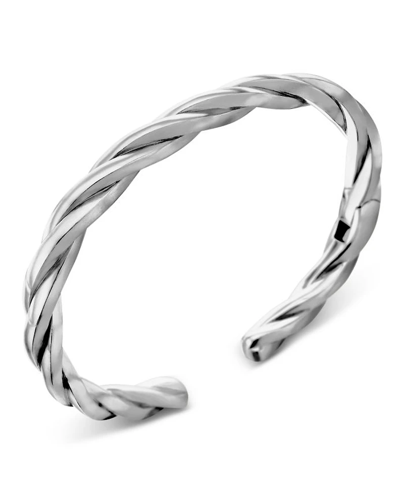 Men's DY Helios Cuff Bracelet in Sterling Silver, 6mm