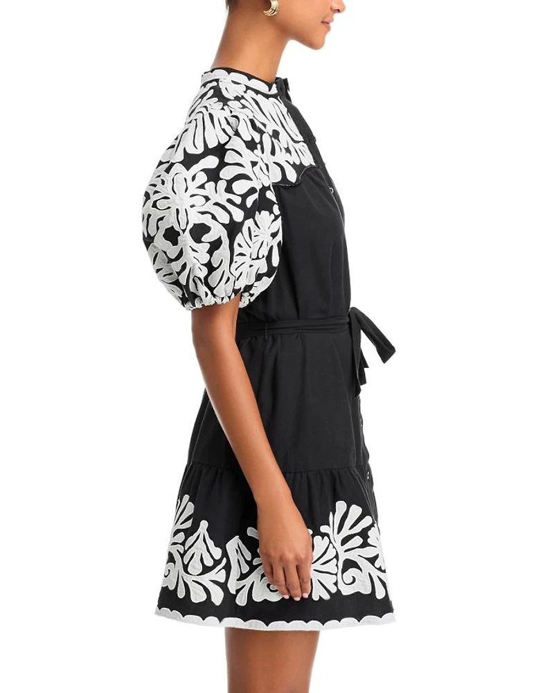 Agathe Puffed Sleeve Dress