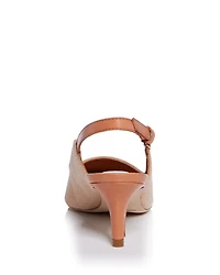 Women's Slyvie Denim Slingback Pumps