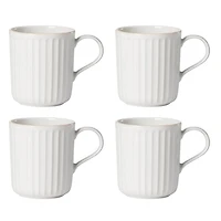 French Perle Mug, Set of 4