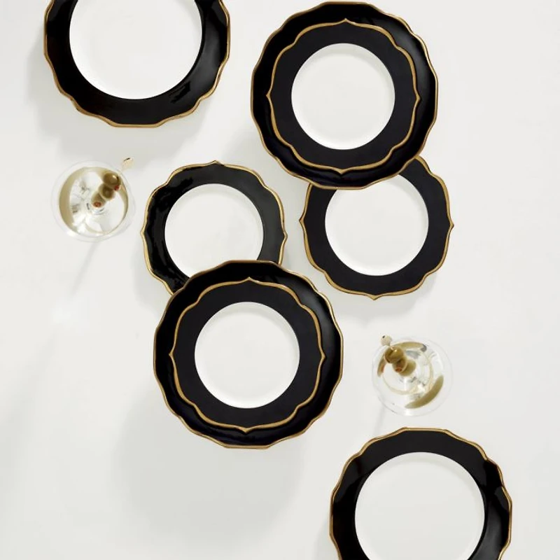 Contempo Luxe Dinner Plates, Set of 4