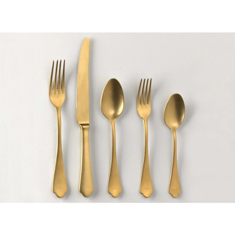 Posate Gold 5-Piece Place Setting