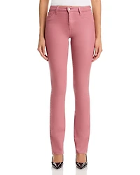 Ruth High Rise Straight Jeans Lime Green